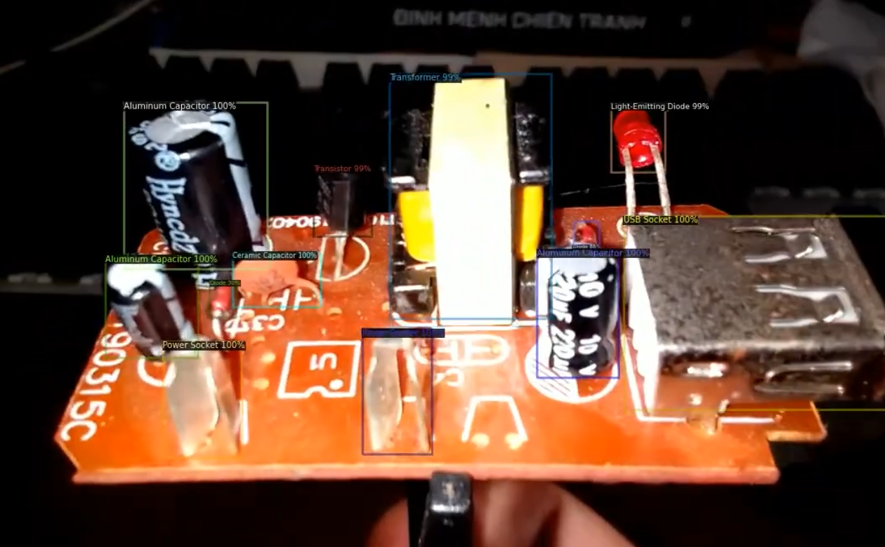 Circuit Board Component Dectection